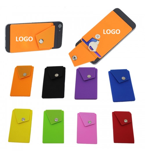 Silicone Phone Pocket With Stand